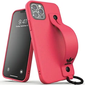 Adidas OR Dėklas telefonui su rankena iPhone 12 / iPhone 12 Pro - rožinė