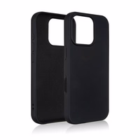 Beline Silikoninis dėklas iPhone 16 Pro 6.3" juodas