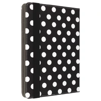 Wonder Canvas planšetinio kompiuterio dėklas 10 colių - juodas su taškeliais