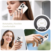 Tech-Protect MMR600 magnetinis telefono žiedinis laikiklis - juodas