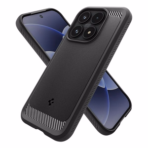 Spigen Rugged Armor Чехол для Xiaomi 17 чёрный