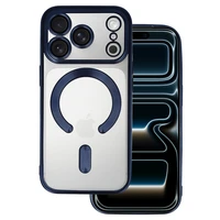 Metalinis Magsafe dėklas iPhone 17 Pro mėlynas