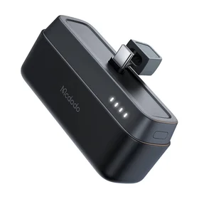 Išorinė baterija Mcdodo MC-6301 20W, 5000mAh su USB-C jungtimi (juoda)