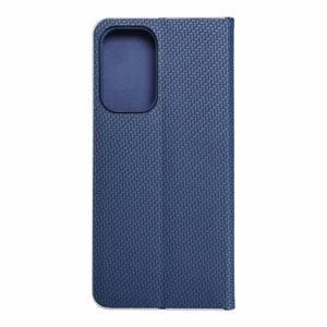 Dėklas telefonui LUNA Book Carbon for SAMSUNG A23 5G - mėlynas (m)