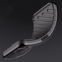 Thunder dėklas Samsung Galaxy S24 FE silikoninis šarvuotas dangtelis - juodas