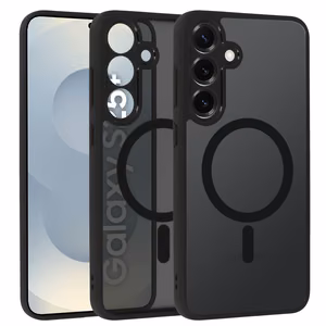 Pilnai matinis magnetinis dėklas SAMSUNG GALAXY S25 Plus juodas