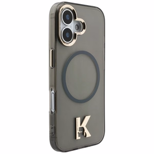 Karl Lagerfeld IML K Head Logo MagSafe Dėklas for iPhone 17 - juodas