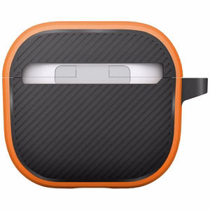 Uniq Clyde Lock dėklas AirPods 4 - oranžinis