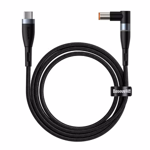 Кабель Baseus Zinc Magnetic - Type C на DC Lenovo 7,9x5,5mm - 100W 2 метра (CATXC-Y01) чёрный