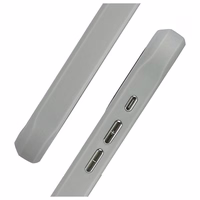 Nimmy Glasses Šaunus kačių dėklas telefonui iPhone 15 Pro Max - pilkas