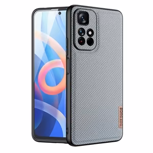 Dux Ducis Fino чехол из нейлонового материала Poco M4 Pro 5G синий