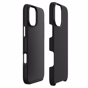 3mk Fortis MagCase dėklas, skirtas iPhone 16, juodas
