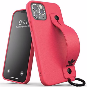 Adidas OR Dėklas telefonui su rankena iPhone 12 / iPhone 12 Pro - rožinė