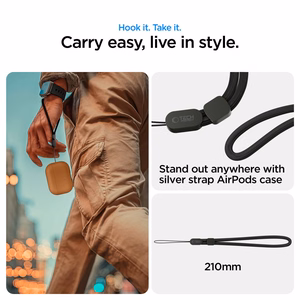 Tech-Protect NaturalFit dėklas AirPods Pro 3 rudas