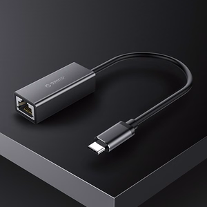 Orico XC-R45-V1 tinklo adapteris USB-C–RJ45, „Gigabit Ethernet“, 1 Gbps – juodas