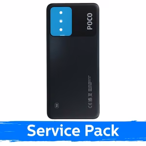 Galinis dangtelis suderinamas su Xiaomi Poco X5 5G / Jaguar Black / (Service Pack)