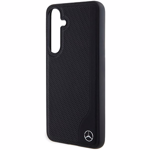 Mercedes odinis įspaustų linijų Magnetinis dėklas telefonui Samsung Galaxy S24 - juodas