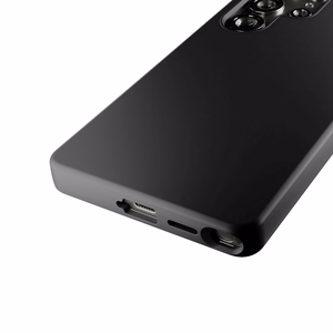 Puro Icon Mag silikoninis dėklas telefonui su MagSafe Samsung Galaxy S25 Ultra - juodas