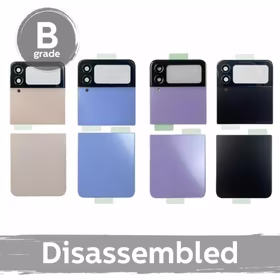 Galinis dangtelis suderinamas su Samsung F721 Z Flip4 / rožinis auksinis / (9/10 išardytas)