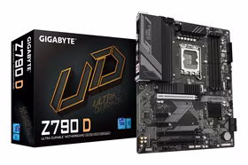 GIGABYTE Z790 D pagrindinė plokštė Intel Z790 Express LGA 1700 ATX