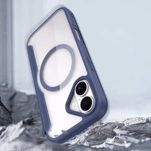 Dux Ducis Skin X Pro Dėklas iPhone 17 Air su MagSafe ir pinigine - Mėlynas