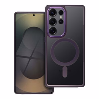 Telefono dėklas "Color Edge Mag Cover" Samsung S938 S25 Ultra violetinis