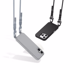 Tech-Protect MagNecklace Magnetinis dėklas telefonui iPhone 15 Pro - pilkas