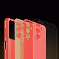 Dux Ducis Yolo elegantiškas dėklas telefonui iš ekologiškos odos Samsung Galaxy A13 5G raudonas