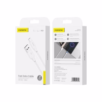 FONENG laidas X63 Micro USB 2.1A 1M baltas