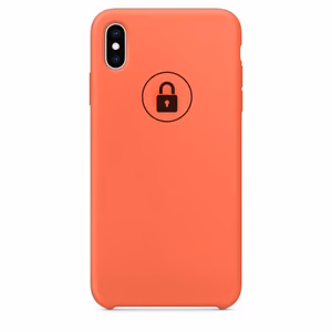 Dėklas "Silicone Case" skirtas iPhone Xs Max / Nectarine / su įpakavimu