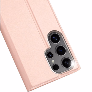 DUX DUCIS чехол-книжка SKIN PRO для SAMSUNG S25 Ultra розовый