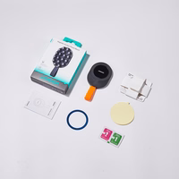 Joyroom JR-ZS393-S magnetinis laikiklis su siurbtukais 4.7–7" telefonui - juodas ir oranžinis