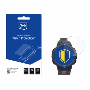 Išmaniojo laikrodžio apsauginis stiklas 3mk Watch Protection FlexibleGlass Amazfit Active Edge