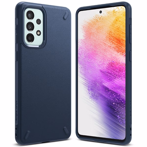 Ringke Onyx patvarus dėklas Samsung Galaxy A73 tamsiai mėlynas
