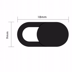 KAMEROS UŽSKLANDA TECH-PROTECT CAM FIT+ 3 VNT. NEŠIOJAMO KOMPIUTERIO KAMEROS DANGTELIS JUODAS