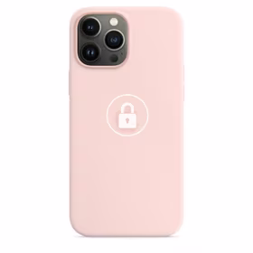 Dėklas "Silicone Case" skirtas iPhone 13 Pro / Chalk Pink / su įpakavimu