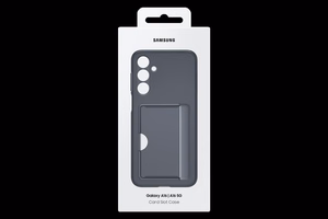 OA166TB dėklas su kortelių kišene Samsung Galaxy A16, juodas