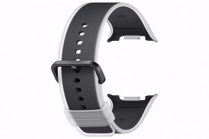 Juodas „Samsung SXL35LB Misty Band“ laikrodžio dirželis (M/L), skirtas „Galaxy Watch9“ ir „Galaxy Watch8“