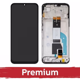 LCD ekranas suderinamas su Xiaomi Redmi 15C 4G / Poco C85 (EU version) juodas su rėmeliu OEM