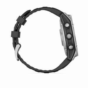 Išmanusis laikrodis Garmin Fenix E Steel juodas