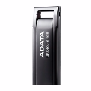 ADATA UR340 USB atmintukas 64 GB USB A tipo 3.2 Gen 2 (3.1 Gen 2) Juoda