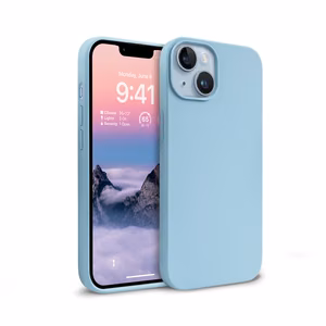 Crong Color Cover case for iPhone 14 Plus, blue
