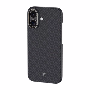 Benks Magnetic Armor Air Armor Grid Kevlar dėklas metaliniu rėmeliu 600D (B067) iPhone 17 juodas