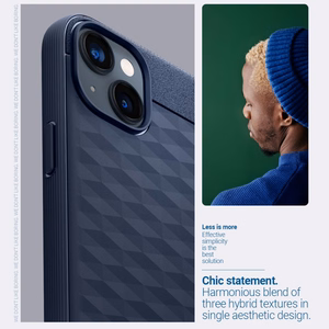 Caseology Parallax Mag dėklas su MagSafe iPhone 14 Plus - tamsiai mėlyna