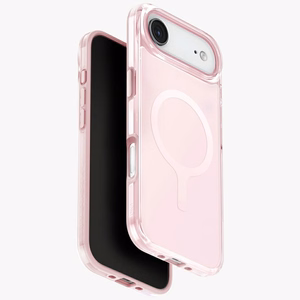 Uniq Clario Magclick įkrovimo dėklas telefonui iPhone Air - rožinis