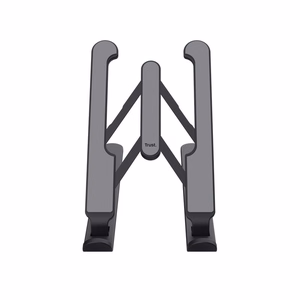Trust Primo Foldable - sulankstomas nešiojamojo kompiuterio ir planšetės stovas 40.6 cm (16"), pilkas