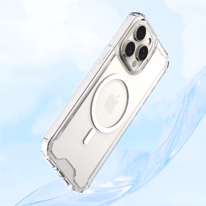 Skaidrus kampinis dėklas MagSafe iPhone 16 Plus - skaidrus