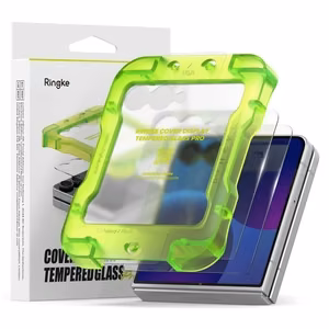 Ringke Cover Display Pro grūdintas apsauginis stiklas, skirtas „Samsung Galaxy Z Flip 8“, 2 vnt.
