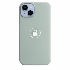 Telefono dėklas Silicone Case v2, skirtas iPhone 14, Succulent, pakuotėje