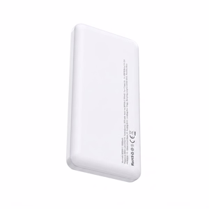 Wozinsky Wpower WPBBK-3 10000 mAh 10W išorinė baterija, 2x USB-A 2A, balta